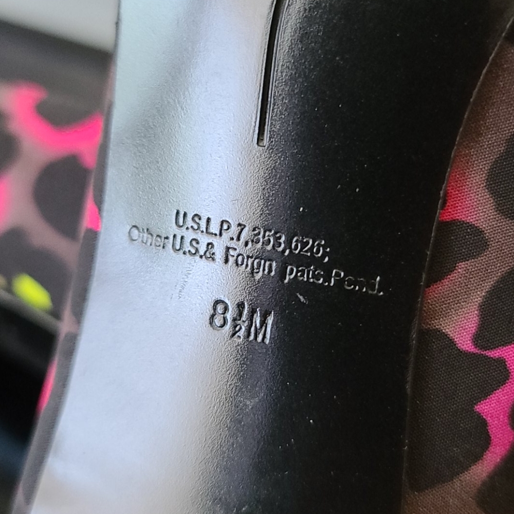 Nine West Animal Print Pumps Sz: 8.5 - Picture 7 of 9